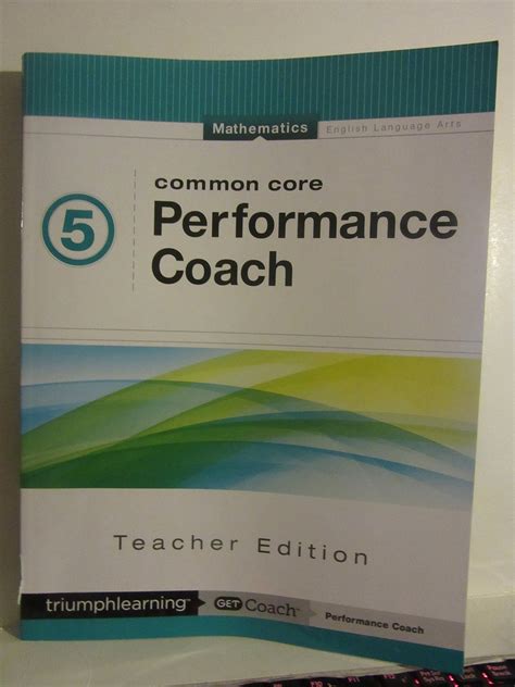 common core performance coach triumph learning Doc